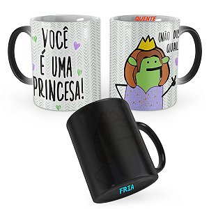 Caneca Mágica Flork Você é uma Princesa