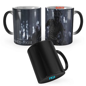 Caneca Mágica Os Anéis do Poder Senhor dos Anéis Mod 1