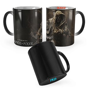 Caneca Mágica Os Anéis do Poder Senhor dos Anéis Mod 2