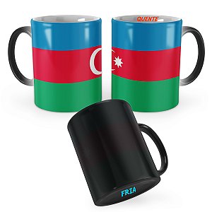 Caneca Mágica Bandeira Azerbaijão País