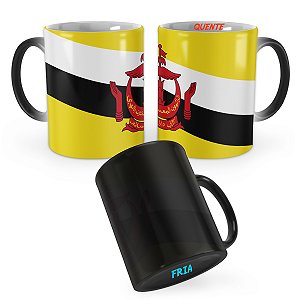 Caneca Mágica Bandeira Brunei País