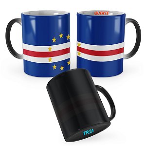 Caneca Mágica Bandeira Cabo Verde País