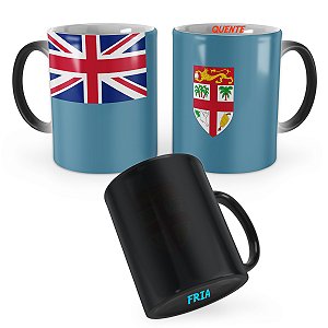 Caneca Mágica Bandeira Fiji País