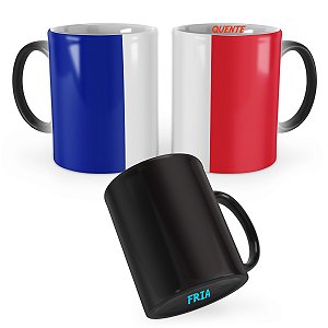 Caneca Mágica Bandeira França País