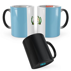 Caneca Mágica Bandeira Guatemala País