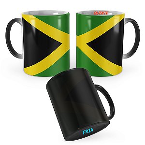 Caneca Mágica Bandeira Jamaica País