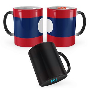 Caneca Mágica Bandeira Laos País