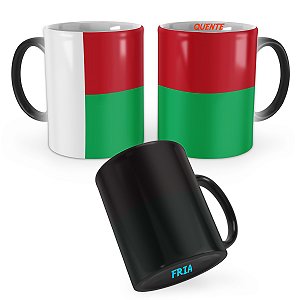 Caneca Mágica Bandeira Madagascar País