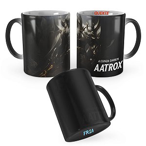 Caneca Mágica Aatrox Lua Sangrenta de Prestígio League of Legends