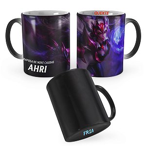 Caneca Mágica Ahri Desafiante League of Legends Lol