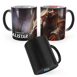 Caneca Mágica Alistar Infernal League of Legends Lol