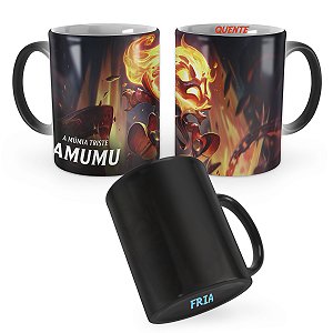 Caneca Mágica Amumu Infernal League of Legends Lol