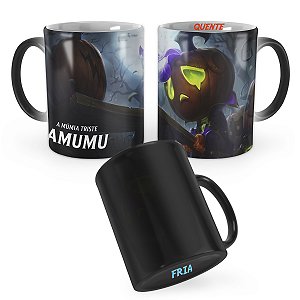 Caneca Mágica Amumu Príncipe Abóbora League of Legends Lol