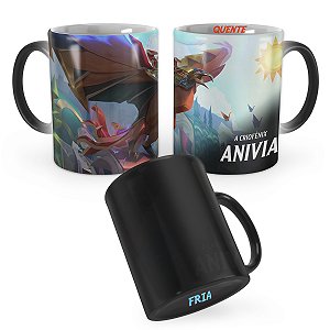 Caneca Mágica Anivia de Papel League of Legends Lol