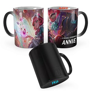 Caneca Mágica Annie Kawaii Café League of Legends Lol