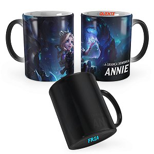 Caneca Mágica Annie Bênção do Inverno League of Legends Lol