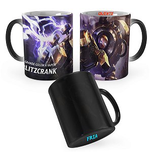 Caneca Mágica Blitzcrank League of Legends Lol