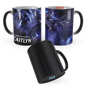 Caneca Mágica Caitlyn DRX League of Legends Lol