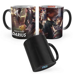 Caneca Mágica Darius Colegial League of Legends Lol