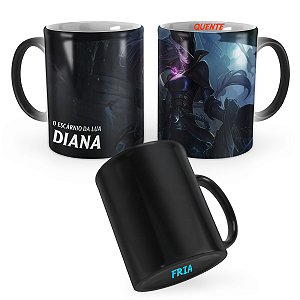 Caneca Mágica Diana Águas Sombrias League of Legends Lol