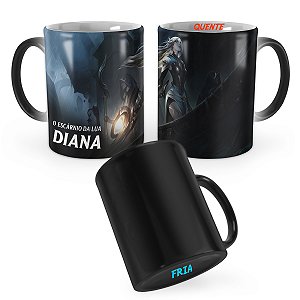 Caneca Mágica Diana Sentinela League of Legends Lol