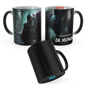Caneca Mágica Mundo Carrasco League of Legends Lol