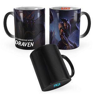 Caneca Mágica Draven League of Legends Lol