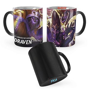 Caneca Mágica Draven Draven League of Legends Lol
