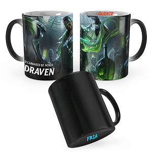 Caneca Mágica Draven Galante League of Legends Lol