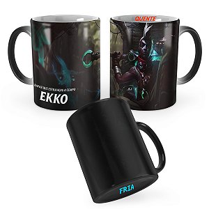Caneca Mágica Ekko League of Legends Lol