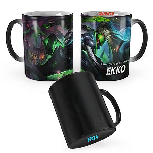 Caneca Mágica Projeto Ekko League of Legends Lol