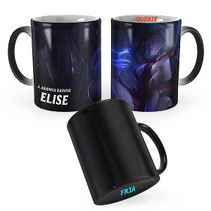 Caneca Mágica Elise Lua Sangrenta League of Legends Lol