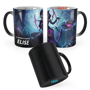 Caneca Mágica Elise Feiticeira League of Legends Lol
