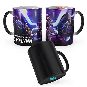 Caneca Mágica Evelynn K/DA League of Legends Lol