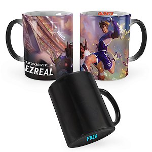 Caneca Mágica Ezreal Atacante League of Legends Lol