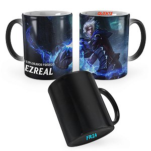 Caneca Mágica Ezreal Gélido League of Legends Lol