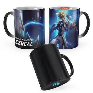 Caneca Mágica Ezreal Guardião Estelar League of Legends Lol