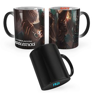 Caneca Mágica Fiddlesticks Ascendente League of Legends Lol
