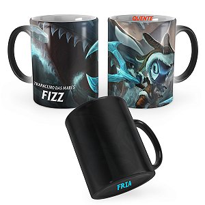 Caneca Mágica Fizz da Tundra League of Legends Lol