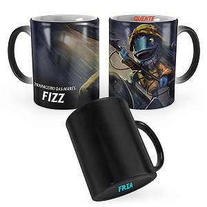 Caneca Mágica Fizz Pescador League of Legends Lol