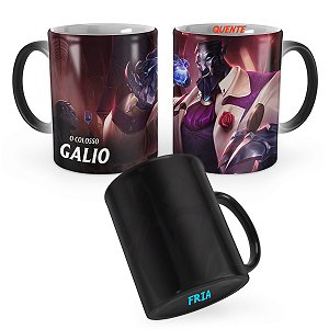 Caneca Mágica Galio Galante League of Legends Lol
