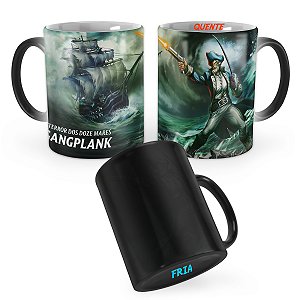 Caneca Mágica Gangplank Milícia League of Legends Lol