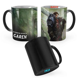 Caneca Mágica Garen Errante League of Legends Lol
