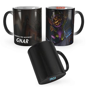 Caneca Mágica Gnarossauro League of Legends Lol