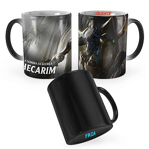 Caneca Mágica Hecarim Lanceiro Zero League of Legends Lol