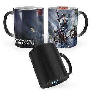 Caneca Mágica Heimerdinger Boneco de Neve League of Legends Lol