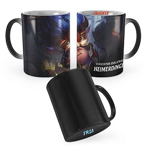Caneca Mágica Heimerdinger Treinador de Dragões League of Legends