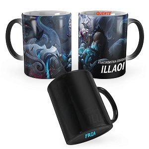 Caneca Mágica Illaoi Lua Nevada League of Legends Lol