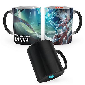 Caneca Mágica Janna League of Legends Lol