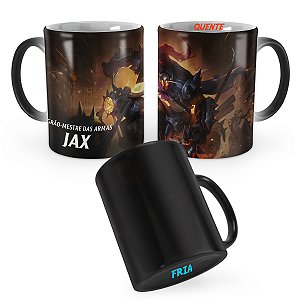 Caneca Mágica Jax Vândalo League of Legends Lol